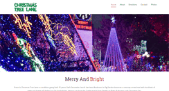 Desktop Screenshot of christmastreelane.com